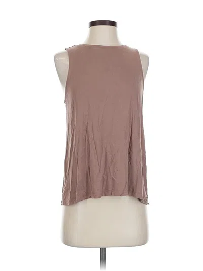 Pre-owned A New Day Sleeveless T-shirt In Brown