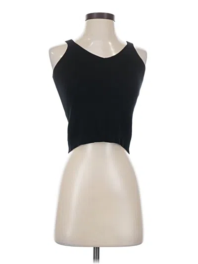 Pre-owned A New Day Sleeveless Top Black Halter Neckline Tops
