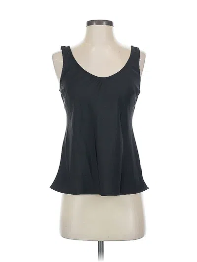 Pre-owned A New Day Sleeveless Top Black Scoop Neck Tops