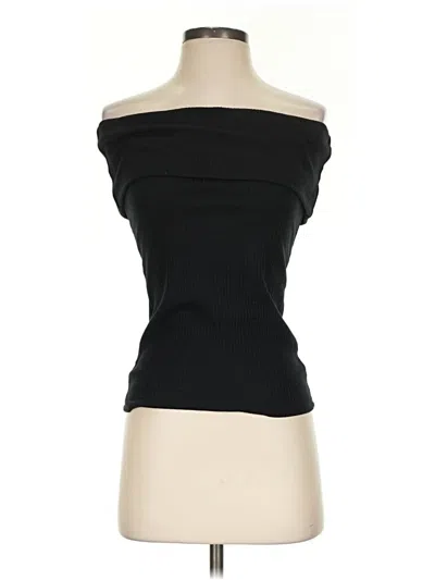 Pre-owned A New Day Sleeveless Top Black Strapless Neckline Tops