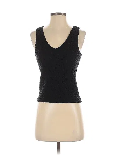 Pre-owned A New Day Sleeveless Top Black Sweetheart Neckline Tops