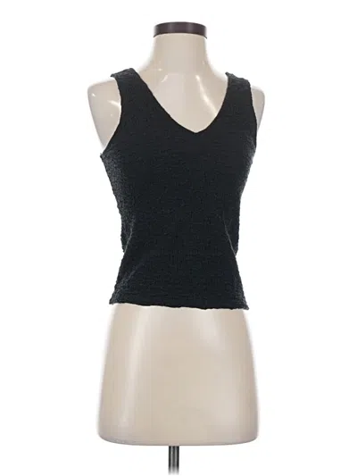 Pre-owned A New Day Sleeveless Top Black V Neck Tops