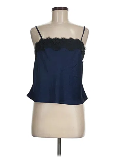 Pre-owned A New Day Sleeveless Top Blue Sweetheart Neckline Tops