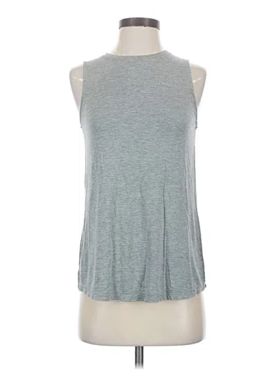 Pre-owned A New Day Sleeveless Top Gray Halter Neckline Tops