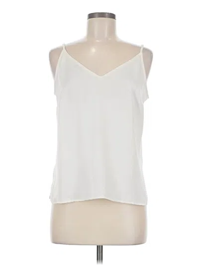 Pre-owned A New Day Sleeveless Top Ivory Halter Neckline Tops