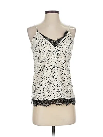 Pre-owned A New Day Sleeveless Top Ivory Sweetheart Neckline Tops In White