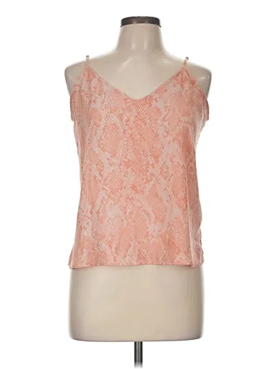 Pre-owned A New Day Sleeveless Top Orange Sweetheart Neckline Tops