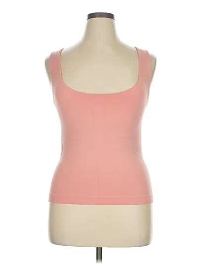 Pre-owned A New Day Sleeveless Top Pink Sweetheart Neckline Tops