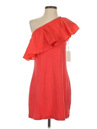 Pre-owned A New Day Sleeveless Top Red One Shoulder Neckline Tops