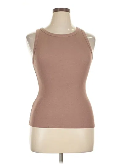 Pre-owned A New Day Sleeveless T-shirt In Brown