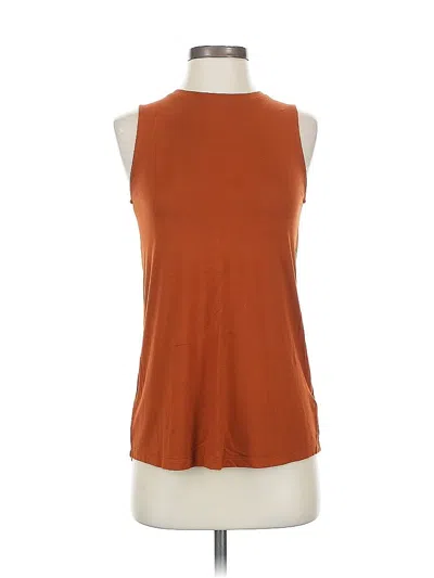 Pre-owned A New Day Sleeveless T-shirt In Brown