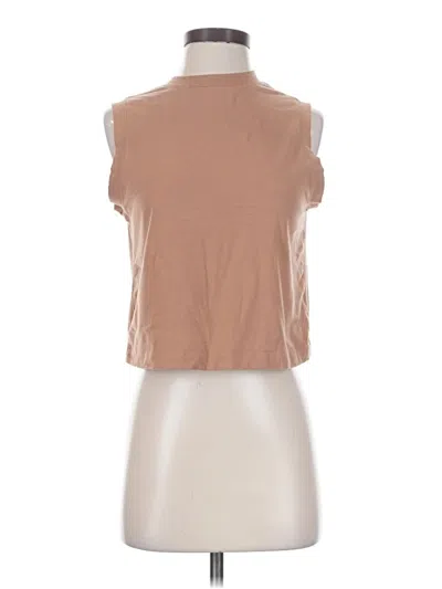 Pre-owned A New Day Sleeveless T-shirt In Brown