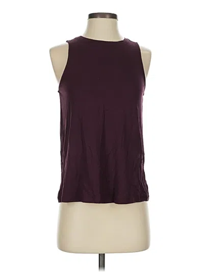 Pre-owned A New Day Sleeveless T-shirt In Burgundy