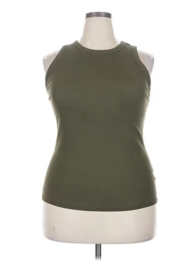Pre-owned A New Day Sleeveless T-shirt In Green