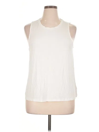 Pre-owned A New Day Sleeveless T-shirt In Ivory