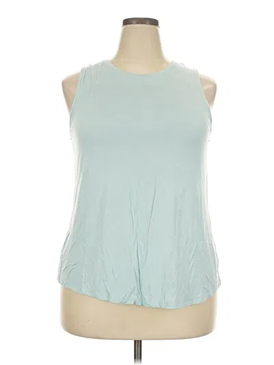 Pre-owned A New Day Sleeveless T-shirt In Teal