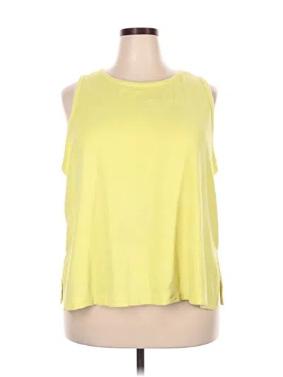 Pre-owned A New Day Sleeveless T-shirt In Yellow