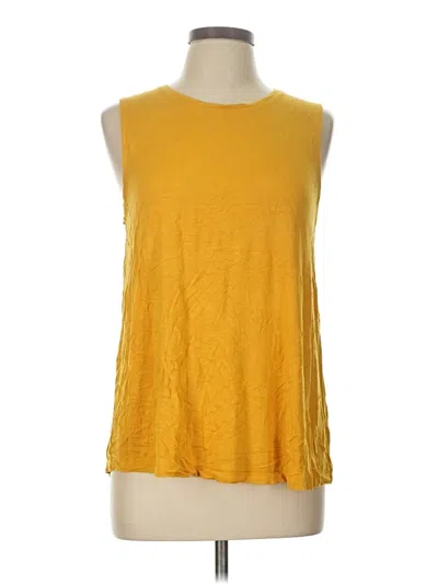 Pre-owned A New Day Sleeveless T-shirt In Yellow