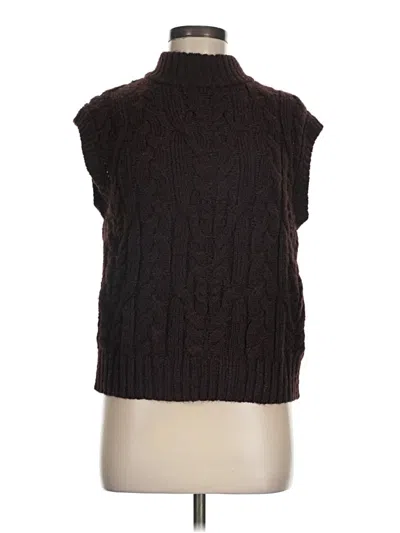 Pre-owned A New Day Sweater Vest In Brown