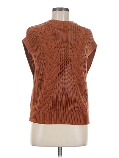 Pre-owned A New Day Sweater Vest In Brown