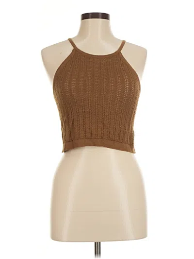Pre-owned A New Day Sweater Vest In Brown