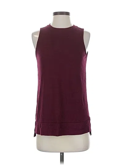 Pre-owned A New Day Sweater Vest In Burgundy
