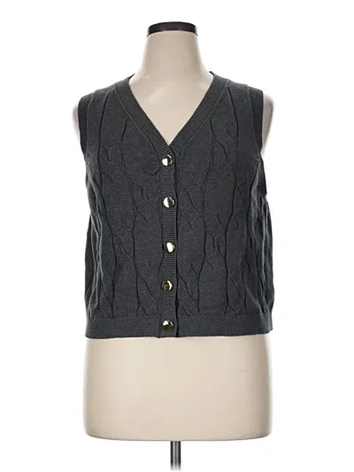 Pre-owned A New Day Sweater Vest In Gray