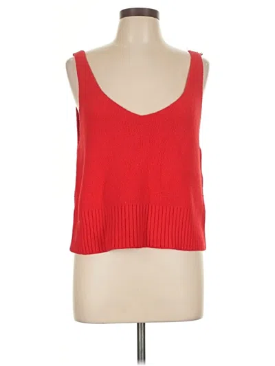 Pre-owned A New Day Sweater Vest In Red