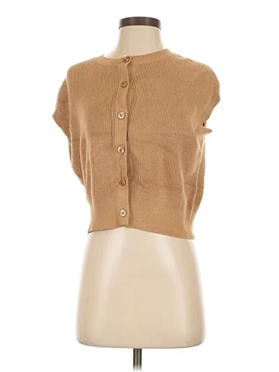 Pre-owned A New Day Sweater Vest In Tan
