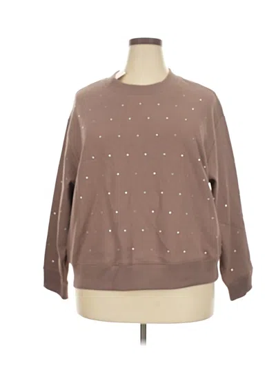 Pre-owned A New Day Sweatshirt In Brown