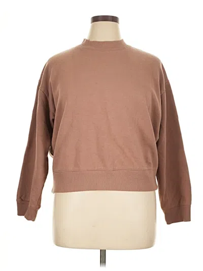 Pre-owned A New Day Sweatshirt In Brown