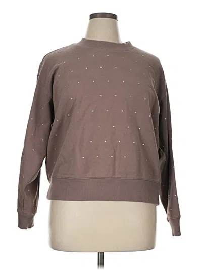 Pre-owned A New Day Sweatshirt In Brown