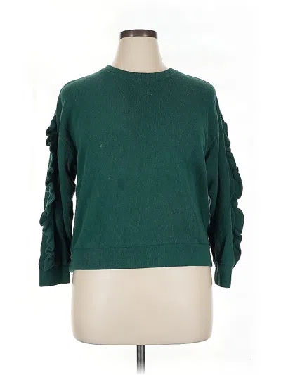 Pre-owned A New Day Sweatshirt In Green