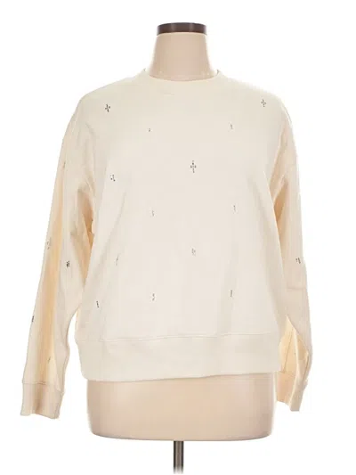 Pre-owned A New Day Sweatshirt In Ivory