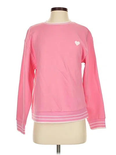 A New Day Sweatshirt In Pink