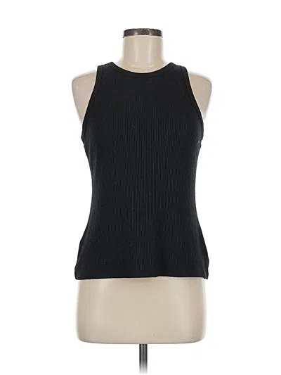 Pre-owned A New Day Tank Top Black Halter Neckline Tops