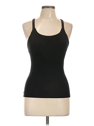 Pre-owned A New Day Tank Top Black Halter Neckline Tops