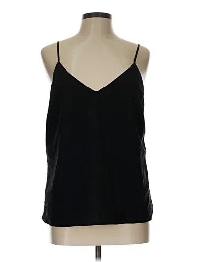 Pre-owned A New Day Tank Top Black Halter Neckline Tops
