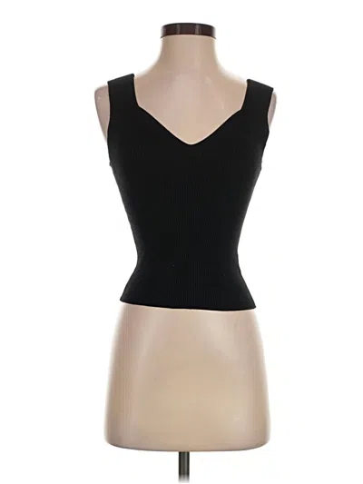 Pre-owned A New Day Tank Top Black Strapless Neckline Tops