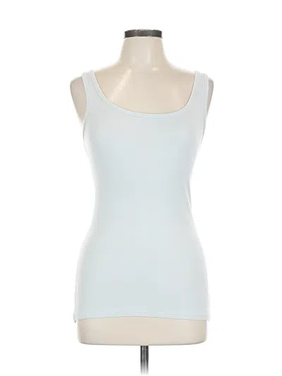 Pre-owned A New Day Tank Top Blue Strapless Neckline Tops