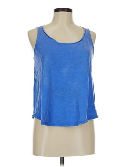 Pre-owned A New Day Tank Top Blue Strapless Neckline Tops