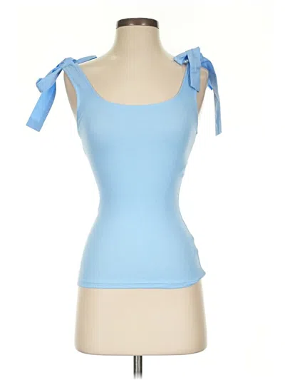 Pre-owned A New Day Tank Top Blue Strapless Neckline Tops