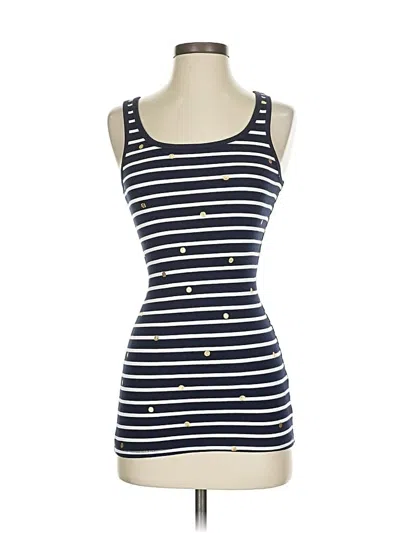 Pre-owned A New Day Tank Top Blue Strapless Neckline Tops