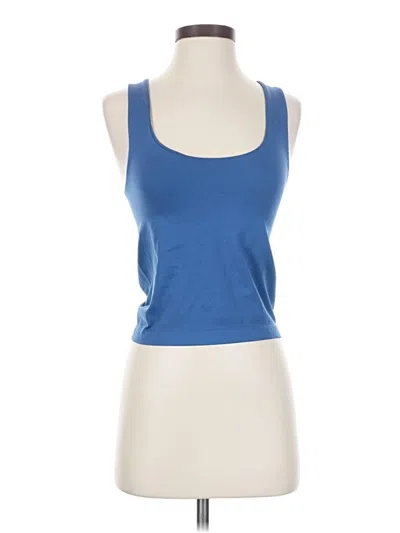 Pre-owned A New Day Tank Top Blue Strapless Neckline Tops