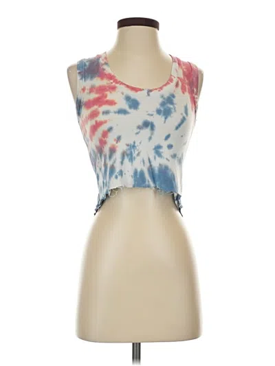 Pre-owned A New Day Tank Top Blue Strapless Neckline Tops