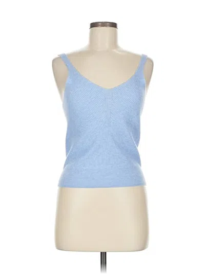 Pre-owned A New Day Tank Top Blue Sweetheart Neckline Tops