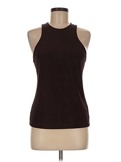 Pre-owned A New Day Tank Top Brown Halter Neckline Tops