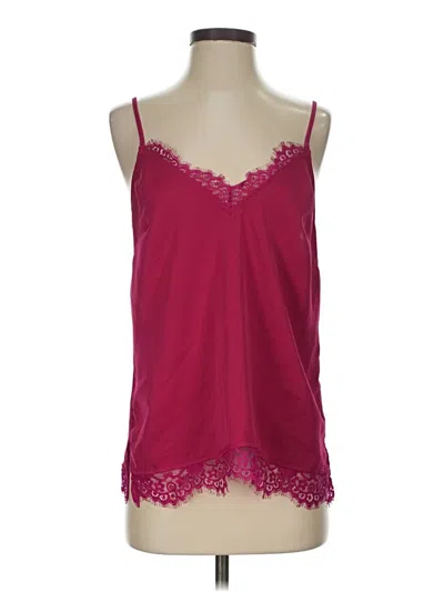 Pre-owned A New Day Tank Top Burgundy Halter Neckline Tops