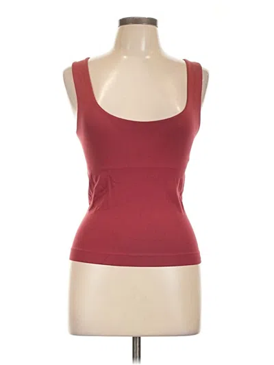 Pre-owned A New Day Tank Top Burgundy Strapless Neckline Tops