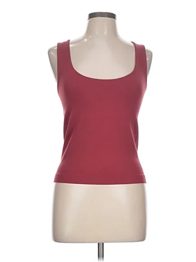 Pre-owned A New Day Tank Top Burgundy Strapless Neckline Tops
